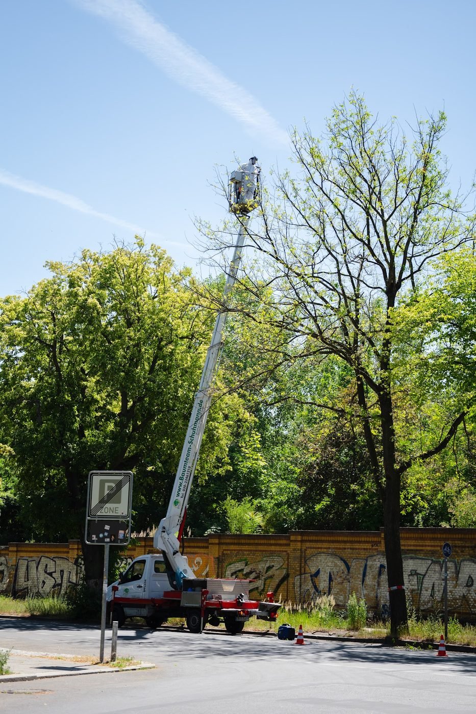Industrieklettern Einsatz in Berlin